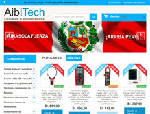 Tablet Screenshot of aibitech.com